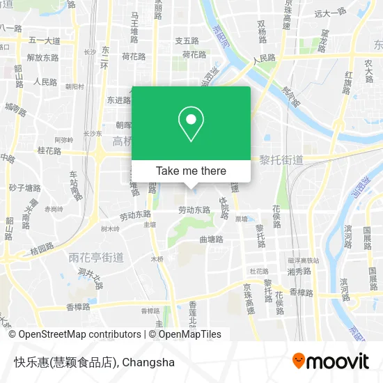 快乐惠(慧颖食品店) map