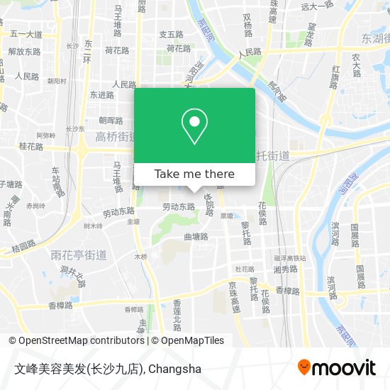 文峰美容美发(长沙九店) map