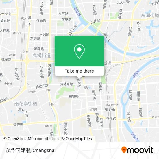 茂华国际湘 map