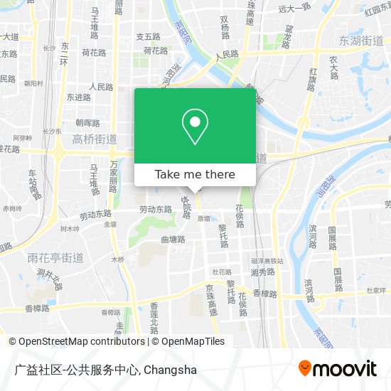 广益社区-公共服务中心 map