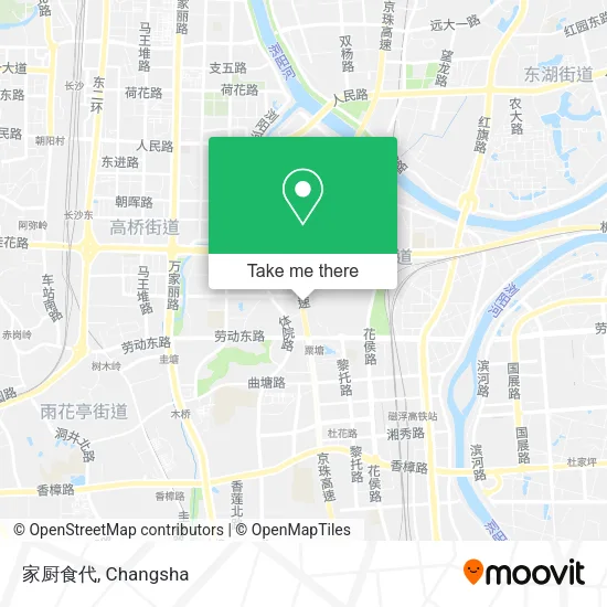 家厨食代 map