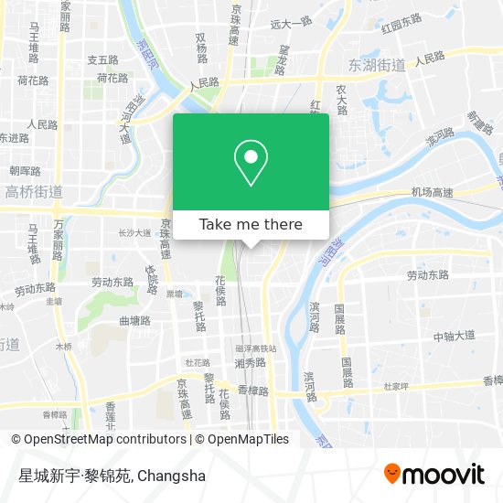 星城新宇·黎锦苑 map