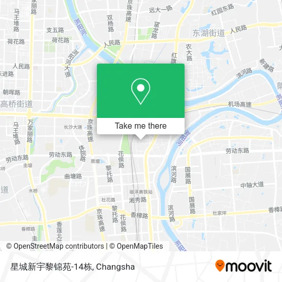 星城新宇黎锦苑-14栋 map