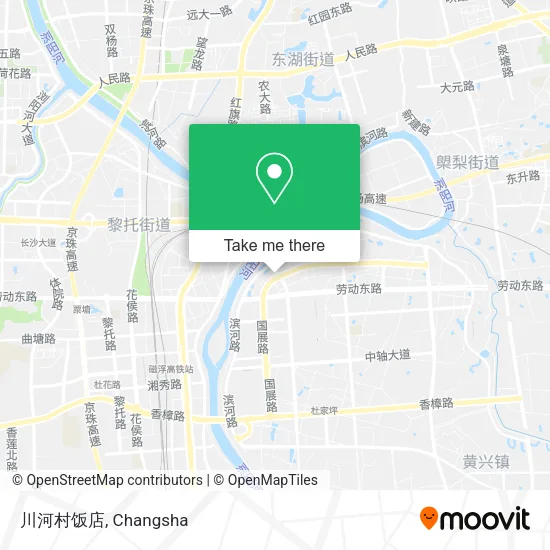 川河村饭店 map