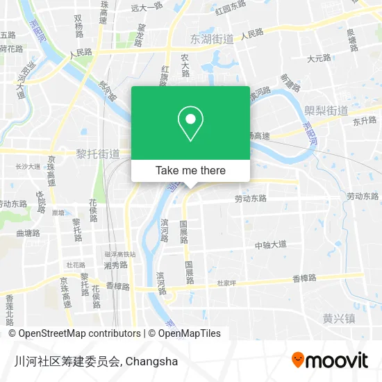 川河社区筹建委员会 map