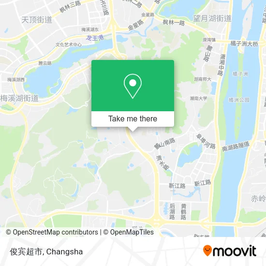 俊宾超市 map