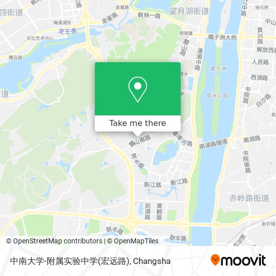 中南大学-附属实验中学(宏远路) map