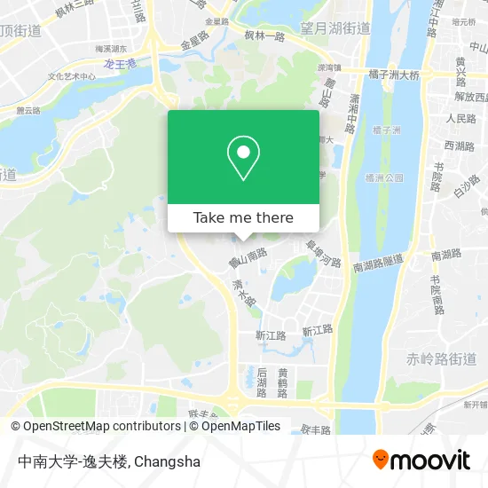 中南大学-逸夫楼 map