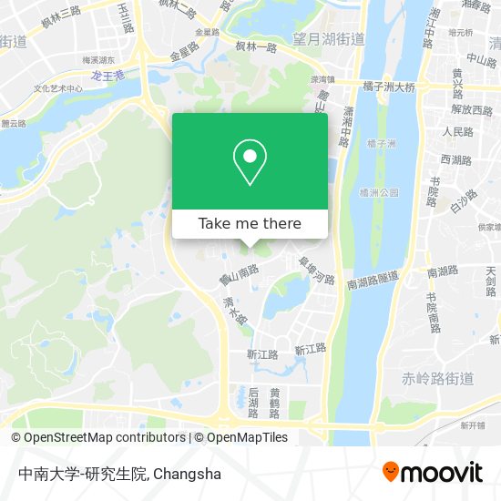 中南大学-研究生院 map