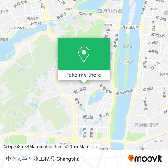 中南大学-生物工程系 map