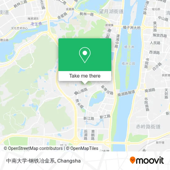 中南大学-钢铁冶金系 map