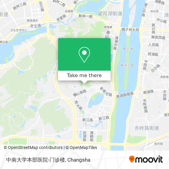 中南大学本部医院-门诊楼 map