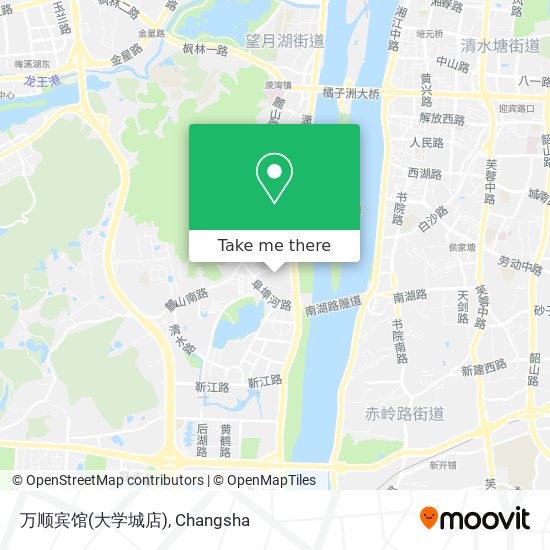 万顺宾馆(大学城店) map