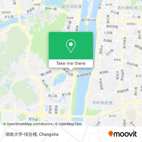 湖南大学-综合楼 map