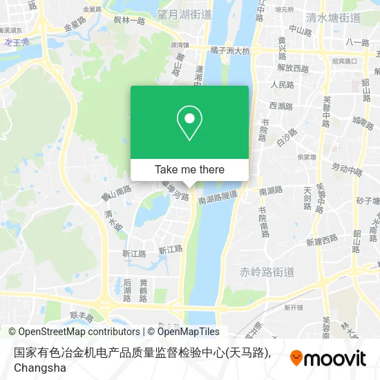 国家有色冶金机电产品质量监督检验中心(天马路) map