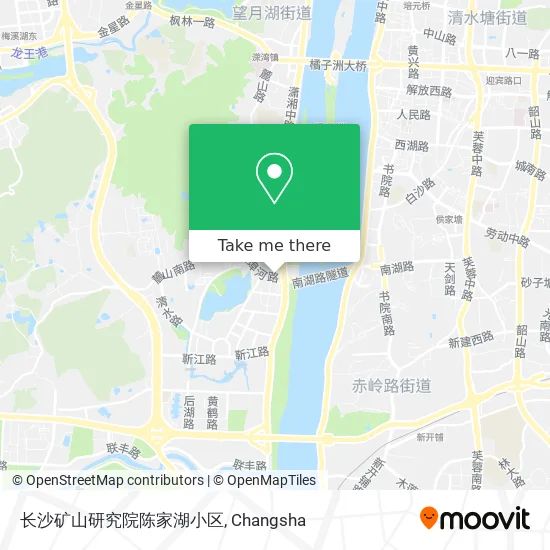 长沙矿山研究院陈家湖小区 map