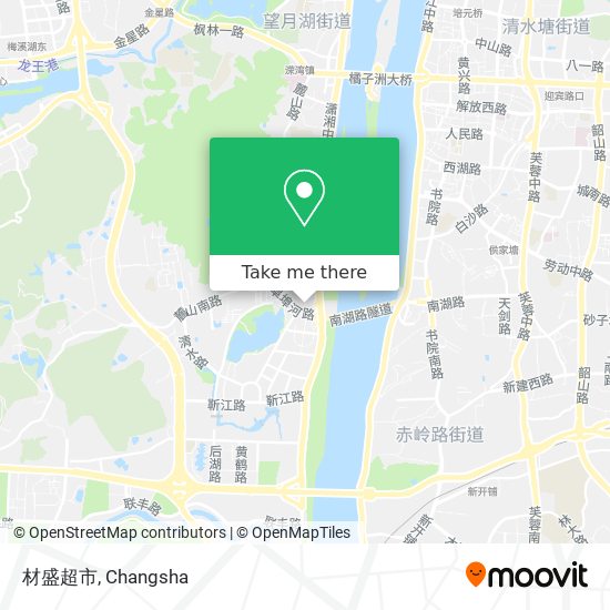 材盛超市 map