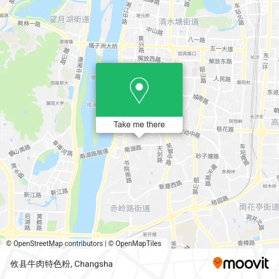 攸县牛肉特色粉 map