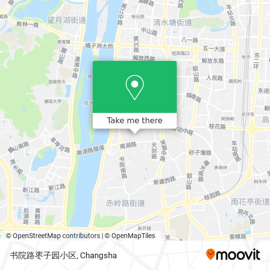 书院路枣子园小区 map
