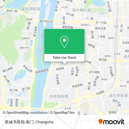 星城书香苑-南门 map