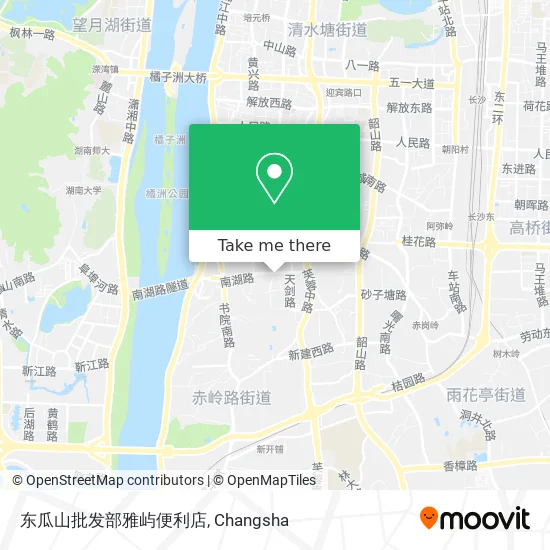 东瓜山批发部雅屿便利店 map