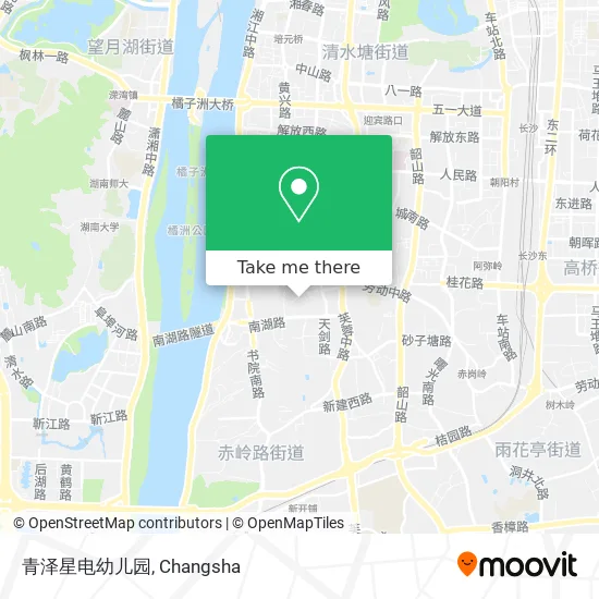 青泽星电幼儿园 map