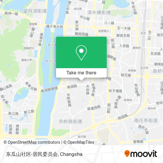 东瓜山社区-居民委员会 map