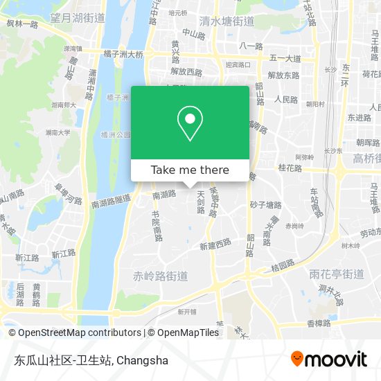 东瓜山社区-卫生站 map