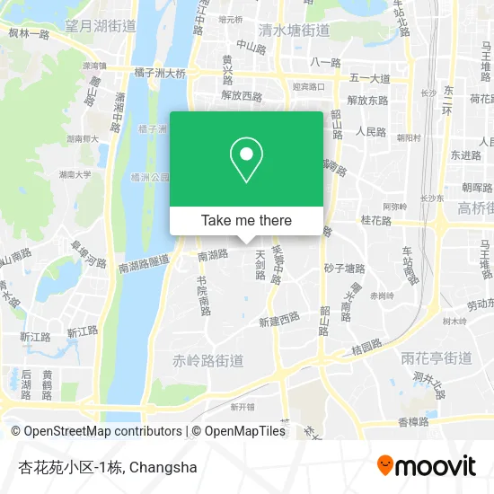 杏花苑小区-1栋 map