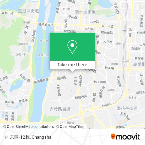 向东园-12栋 map