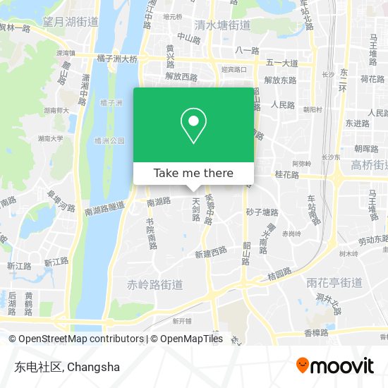 东电社区 map