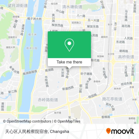 天心区人民检察院宿舍 map