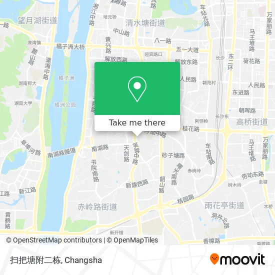 扫把塘附二栋 map