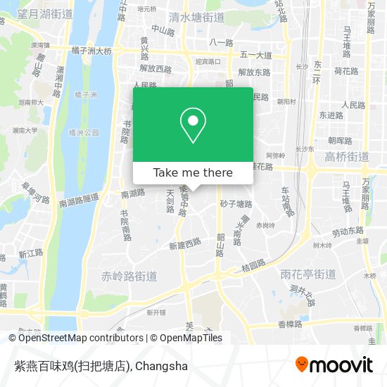 紫燕百味鸡(扫把塘店) map