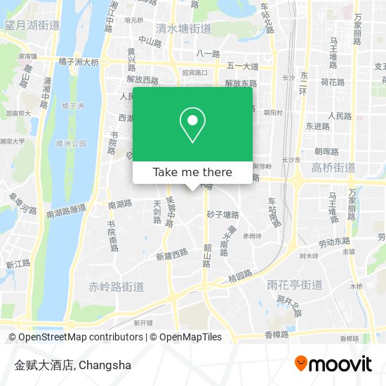 金赋大酒店 map