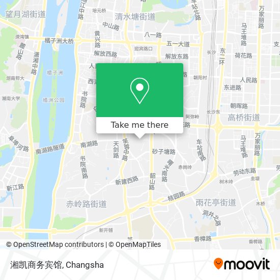 湘凯商务宾馆 map