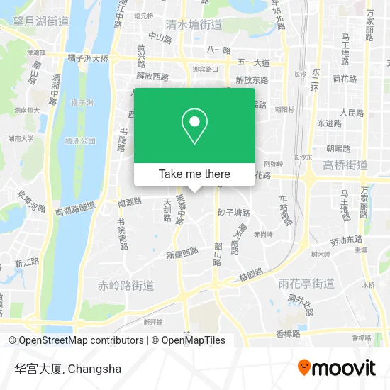 华宫大厦 map