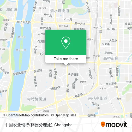 中国农业银行(梓园分理处) map