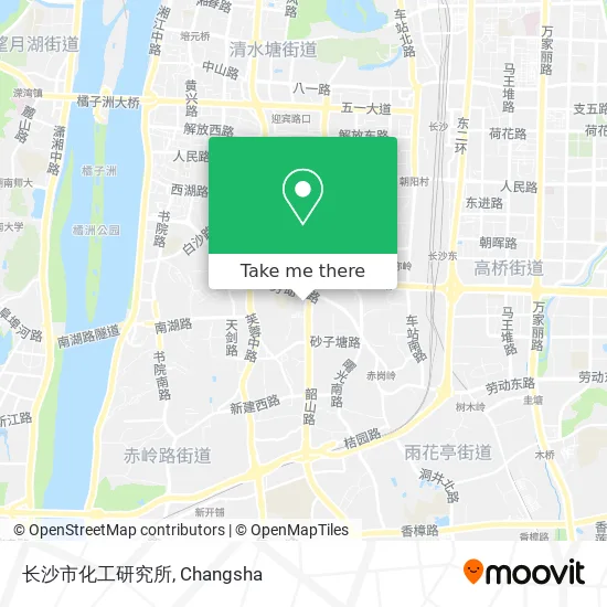 长沙市化工研究所 map