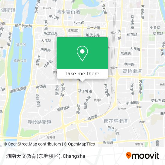 湖南天文教育(东塘校区) map