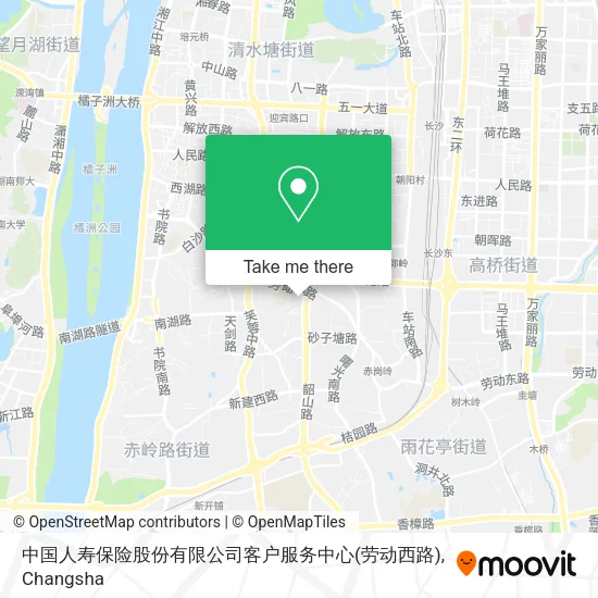 中国人寿保险股份有限公司客户服务中心(劳动西路) map