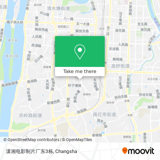 潇湘电影制片厂东3栋 map