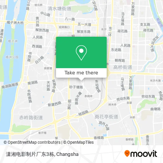 潇湘电影制片厂东3栋 map