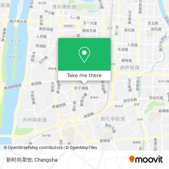 新时尚茶饮 map