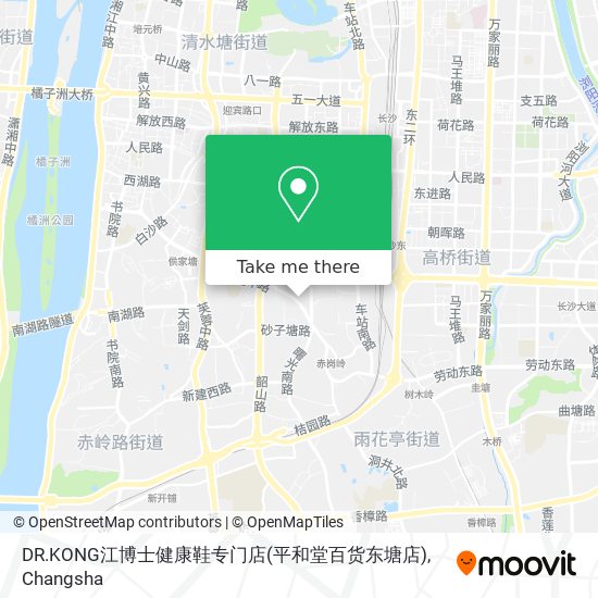 DR.KONG江博士健康鞋专门店(平和堂百货东塘店) map