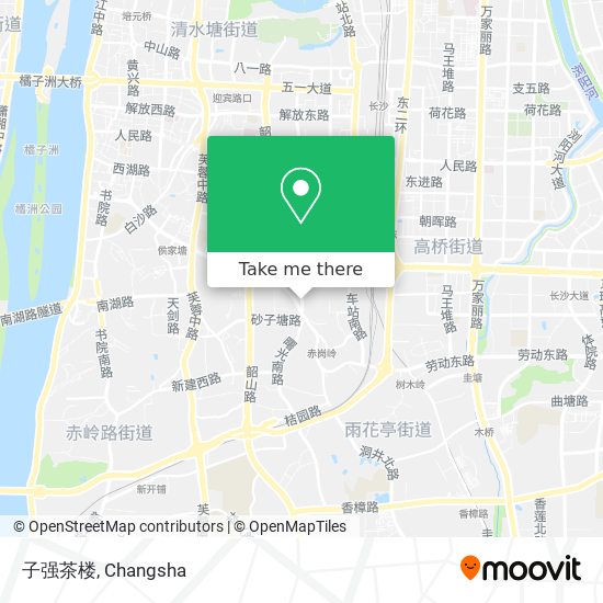 子强茶楼 map