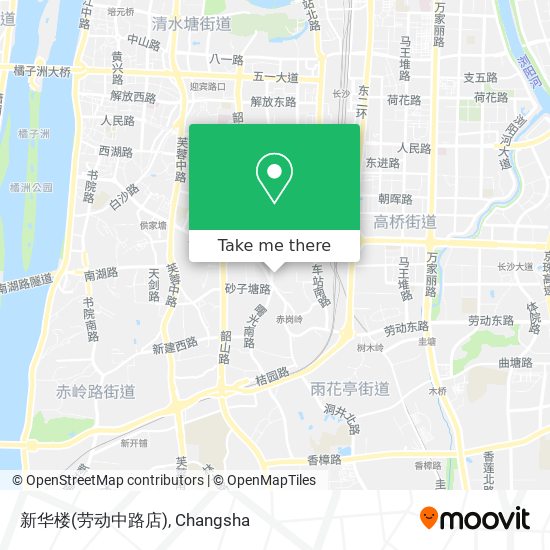 新华楼(劳动中路店) map