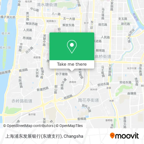 上海浦东发展银行(东塘支行) map