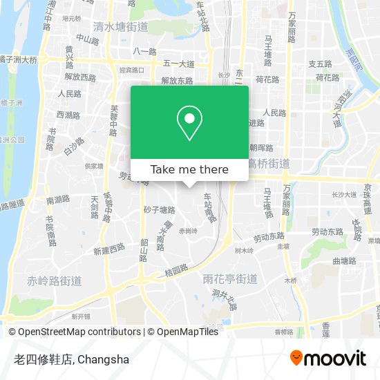 老四修鞋店 map