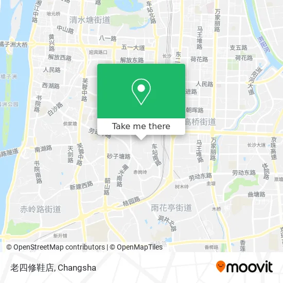 老四修鞋店 map